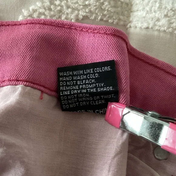 Vibrant Pink Slim Straight Men's Jeans 40x30 NWOT - Picture 6 of 6